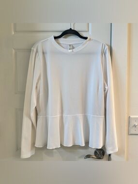 SPANX Pique Long-Sleeve Swim Shirt